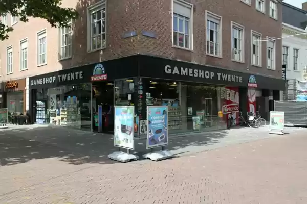 Gelegen in hartje Enschede. Foto: Gameshop Twente © Gelegen in hartje Enschede. Foto: Gameshop Twente ©