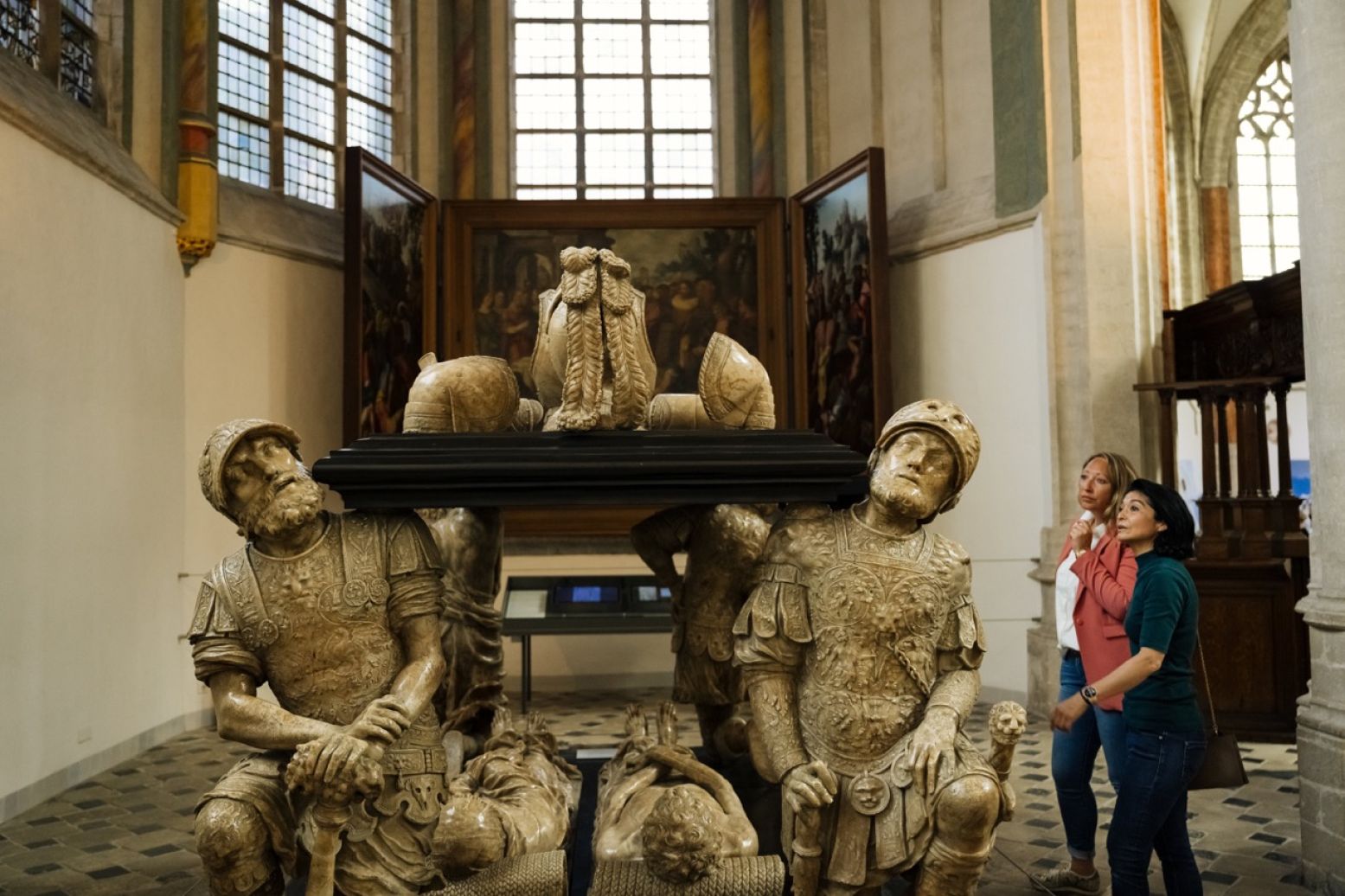 Het grafmonument in de Prinsenkapel, Grote Kerk. Foto: Breda Marketing