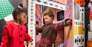 De leukste musea voor peuters en kleuters Spelen in kindermuseum Villa Zebra. Foto: Villa Zebra © Hester Blankestijn