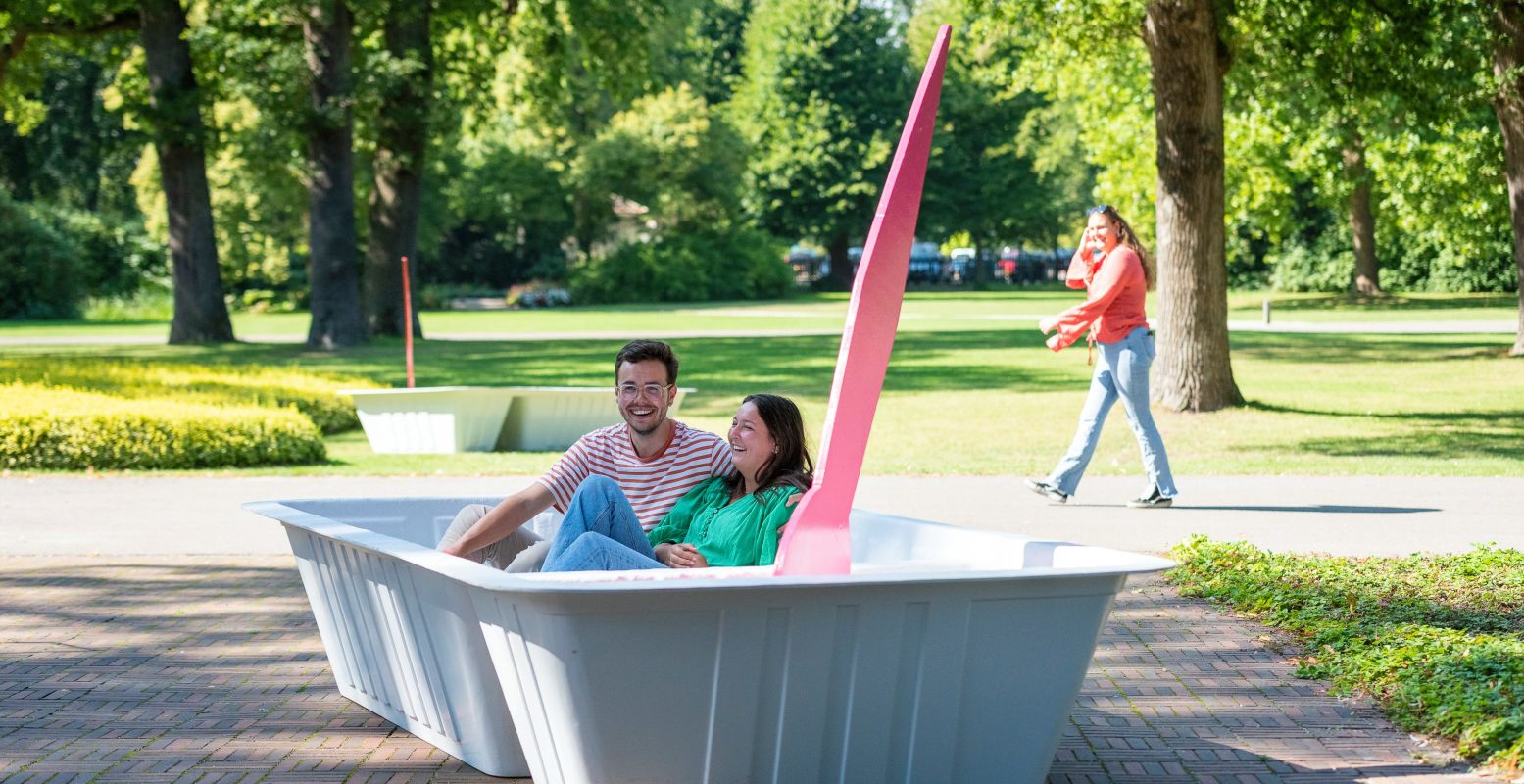 Bij het LAM museum krijg je de smaak van kunst te pakken! Foto: LAM museum © Corine Zijerveld Bij het LAM museum krijg je de smaak van kunst te pakken! Foto: LAM museum © Corine Zijerveld