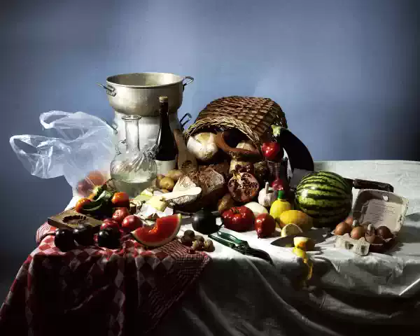Broodnodig - Van land, naar keuken en tafel Stilleven. Foto: Meinke ten Have