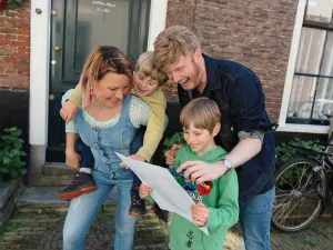 Familiespeurtocht Verhaalvontuur Een gezellig dagje uit met het gezin. Foto: Verhaalvontuur