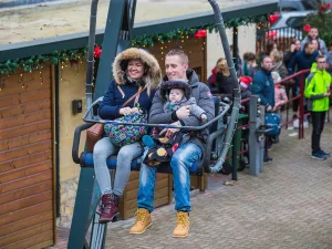 Kabelbaan tijdens kerst. Foto: Visit Zuid-Limburg/Eleven Media