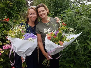 Foto: Zomerbloemen Pluktuin © Anne-Marie Fontijn.