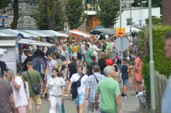 Gezellig druk Foto: Ron Willems