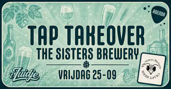 Tap Takeover: The Sister Brewery Foto/reclame: David van Rangelrooij