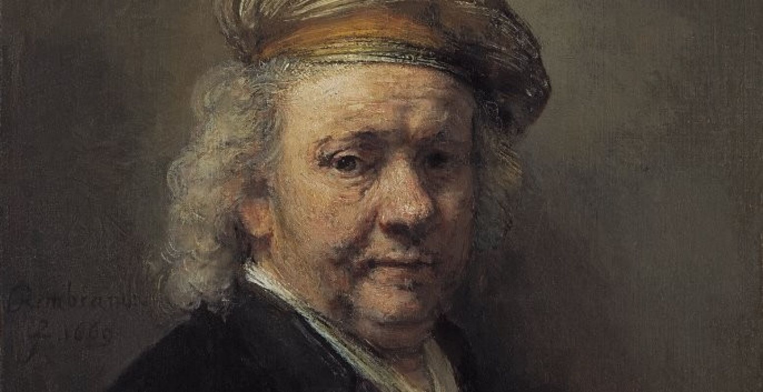 Rembrandt, Zelfportret uit 1669. Copyright: Mauritshuis, Den Haag