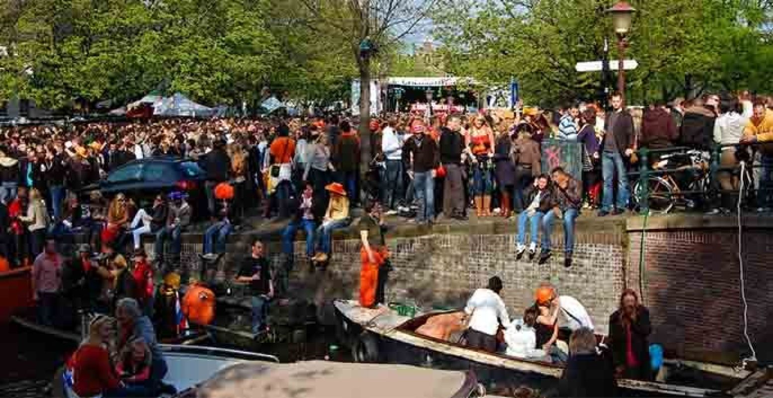 Vier Koningsdag mee in Dordrecht! Foto:  Eduard Dieters, Flickr 