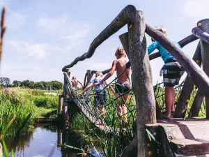 Het Blotevoetenpad in Opende