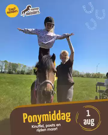 Ponymiddag Ponymiddag poster, Foto: Carolien Krabbe
