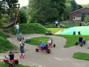 Spelen bij De Happyfarm. Foto: De Happyfarm