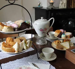Glas graveren met een High Tea Foto geüpload door gebruiker.
