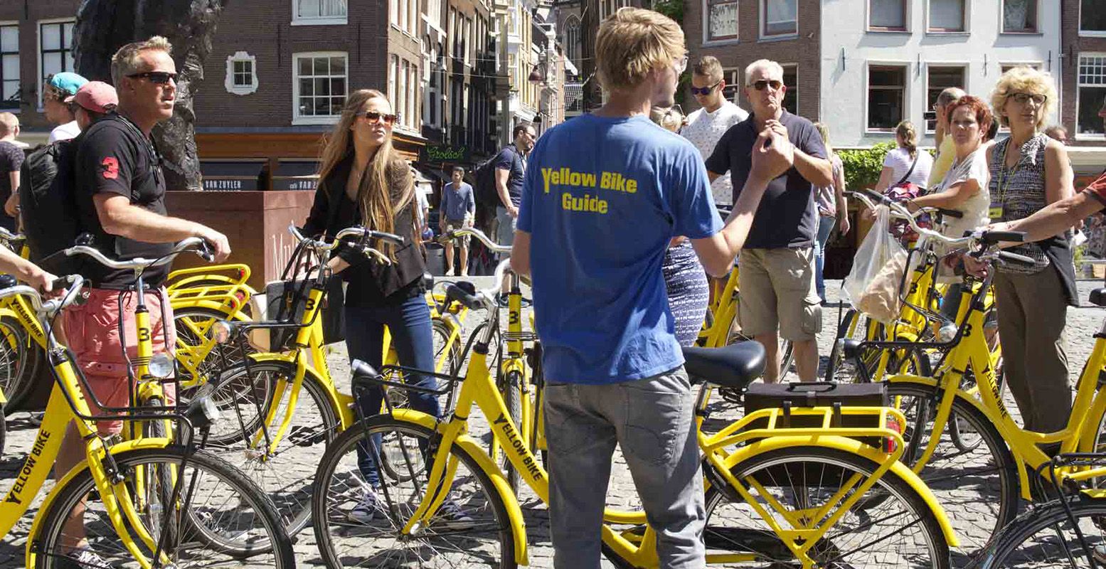 Ontdek bijzondere plekken van Amsterdam. Foto: Yellow Bike Amsterdam