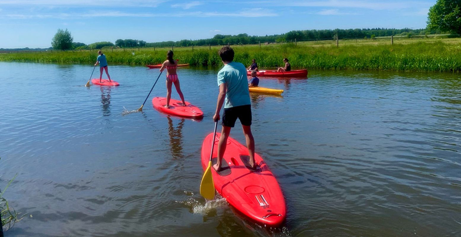 Ontdek de Achterhoek op een sup-board. Foto: Unieke Uitjes