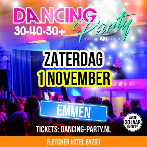 30•40•50+ Dancing Party Emmen 30+ Dancing Party. Foto: Herman Hilhorst.