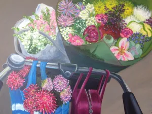 Expositie glaskunst, foto’s en schilderijen