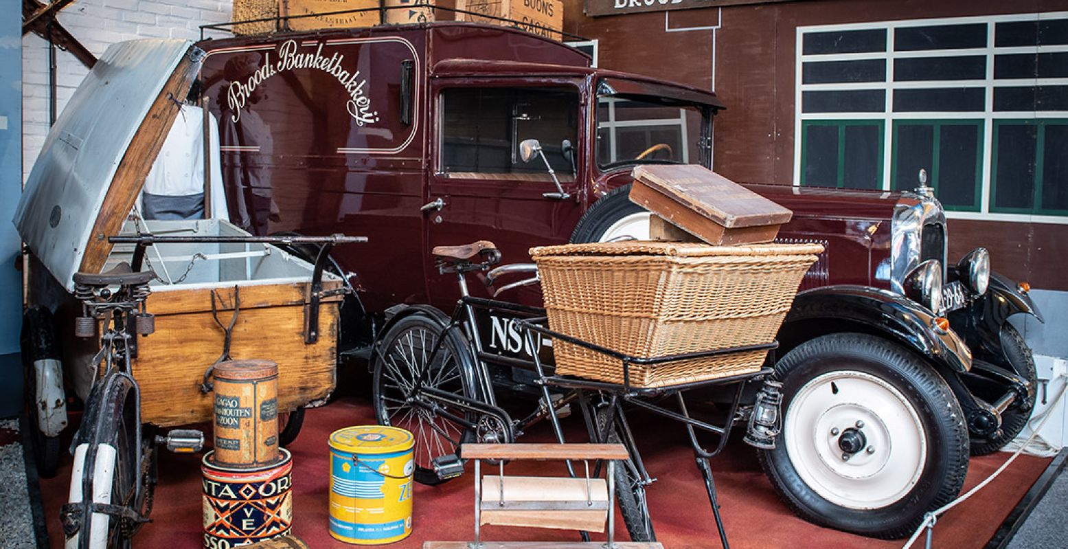 Een van de parels in Automuseum Schagen: een historische bakkerstruck. Foto: Automuseum Schagen © cre8fotografie