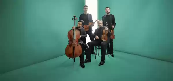 Goldmund Quartett speelt Fazıl Say en Dvořák Foto: Het Concertgebouw | Foto ge&uuml;pload door gebruiker concertgebouw