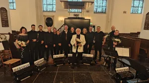 Verrassend concert Accordeonensemble Opus 2 eigen foto