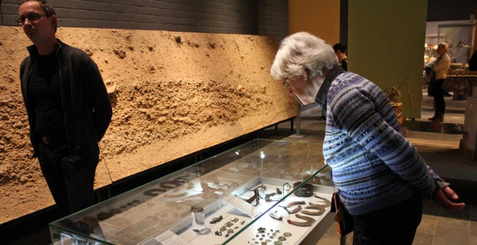 Neem een kijkje bij de opgegraven voorwerpen. Foto: Thermenmuseum Heerlen