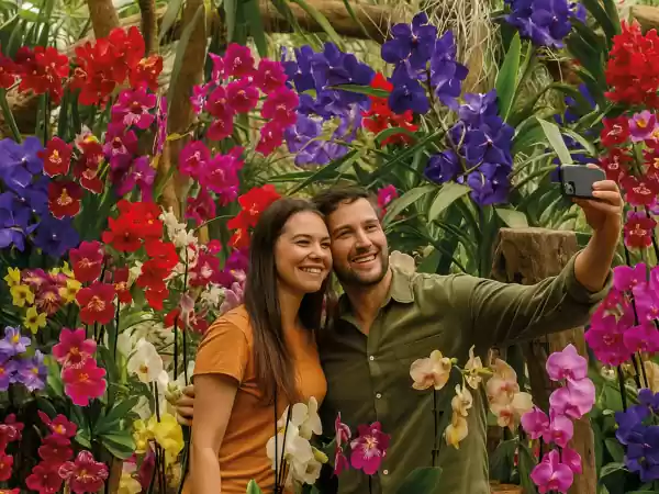 River of Dreams De vele bloemen zijn heel fotogeniek. Foto: Pantropica