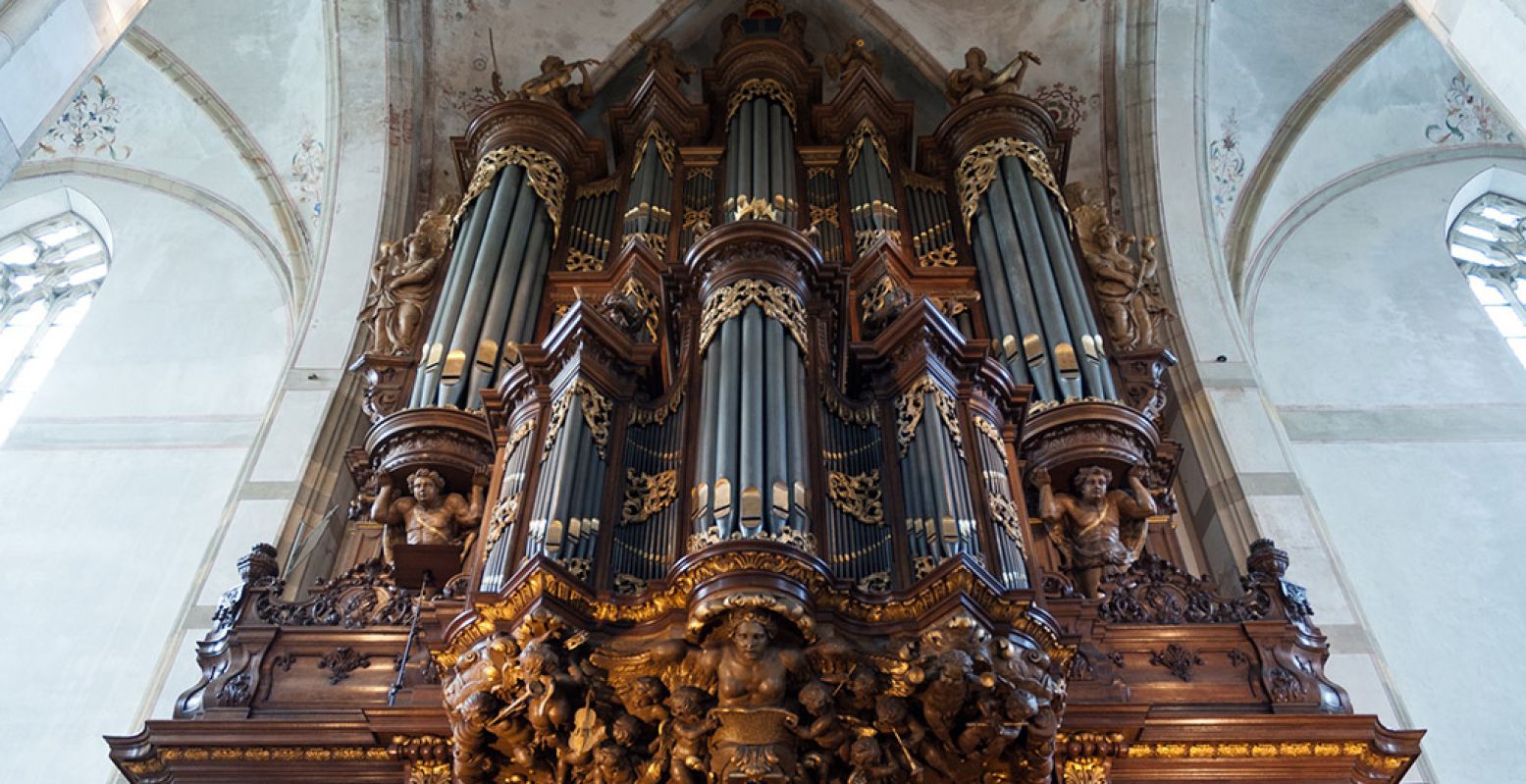 Het wereldberoemde vierklaviers Schnitger-orgel. Foto: Joop van Putten