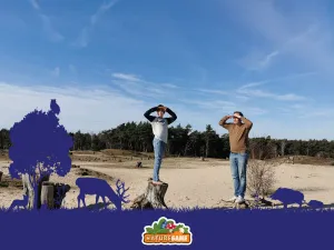 Maak originele foto's tijdens de Nature Game. Foto: Online Social Games