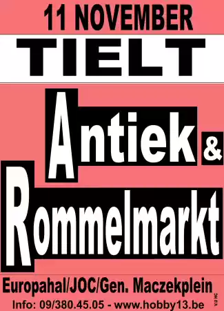 Antiek & Rommelmarkt te Tielt Foto: De Dapper Eddy