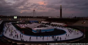 Schaatsen op olympische grond