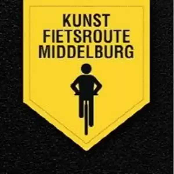 Kunst Fietsroute Middelburg Logo KFM. Foto: Hanny Mallekote