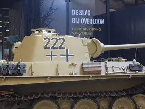 Sta stil bij de Tweede Wereldoorlog in Oorlogsmuseum Overloon