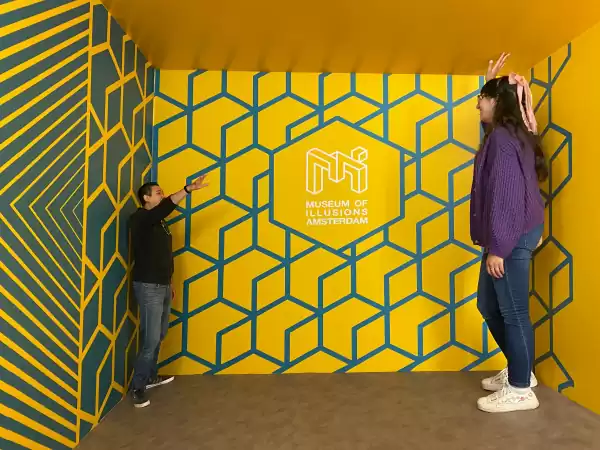 Museum of Illusions Amsterdam Foto: DagjeWeg.NL