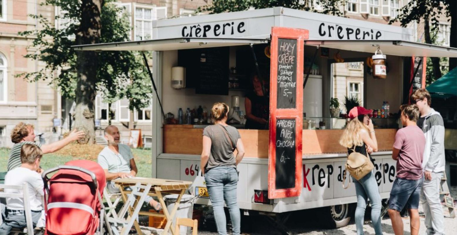 Je waant je even in Frankrijk. Foto: Le Marie Marché