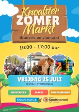 Knoalster Zomermarkt Braderie en Vlomarkt Activiteitencommissie Stadskanaal , foto:Tieme Pals