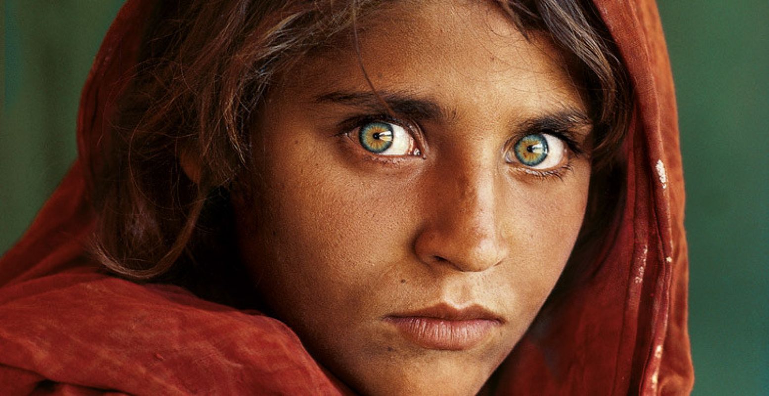 Afghaans meisje 1 - Steve McCurry.