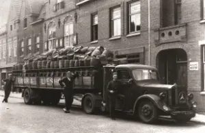 Beeld van vroeger. Foto: Bavaria Brouwerij.