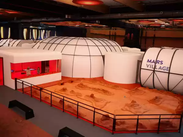 Bezoek het Marsdorp. Euro Space Center ©