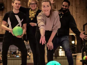 Partycentrum Happy Days Gezellig bowlen met collega's! Foto: Happy Days