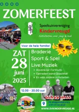 Zomermarkt met braderie Aankodiging. Foto: Erik Maliepaard