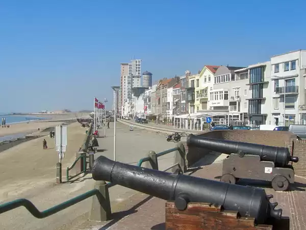 Over de Boulevard van Vlissingen. Foto: Ad Kemeling / Zonnetrein Zeeland