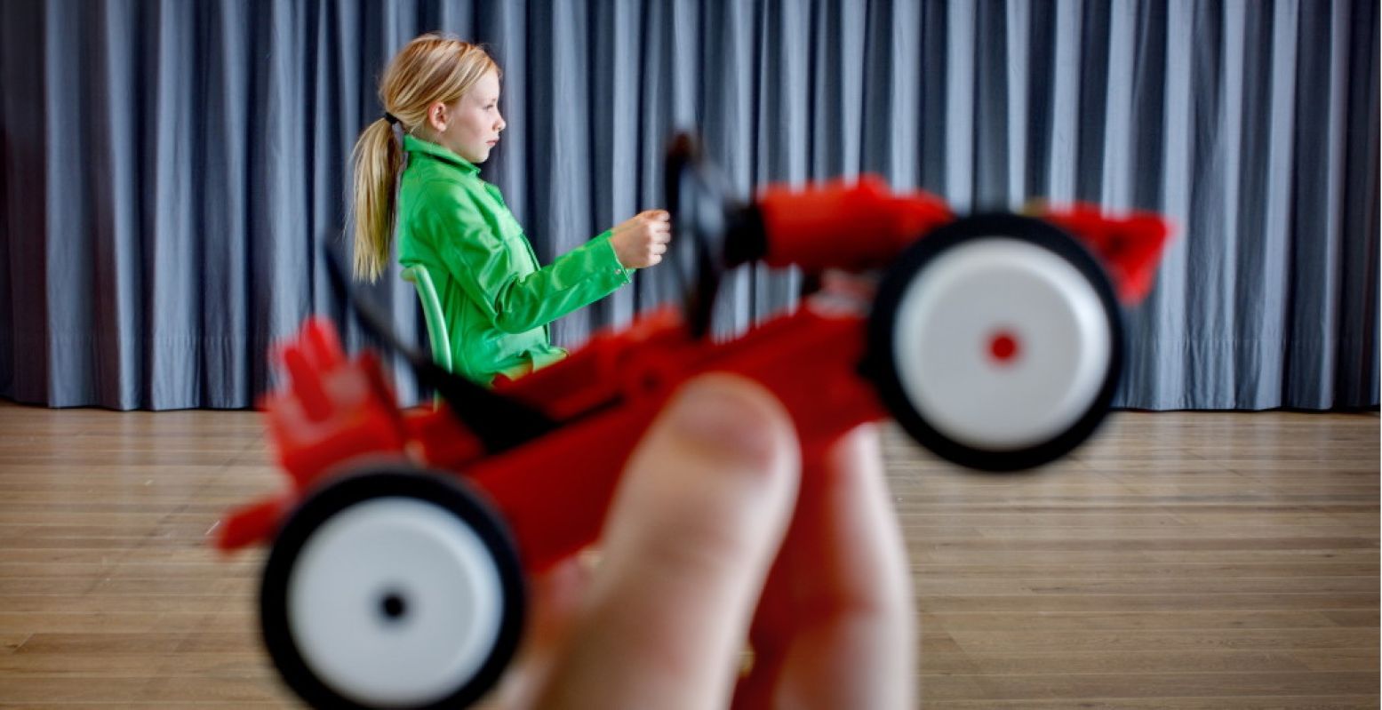 Fop je brein in de familietentoonstelling Zo te zien. Foto: DigiDaan