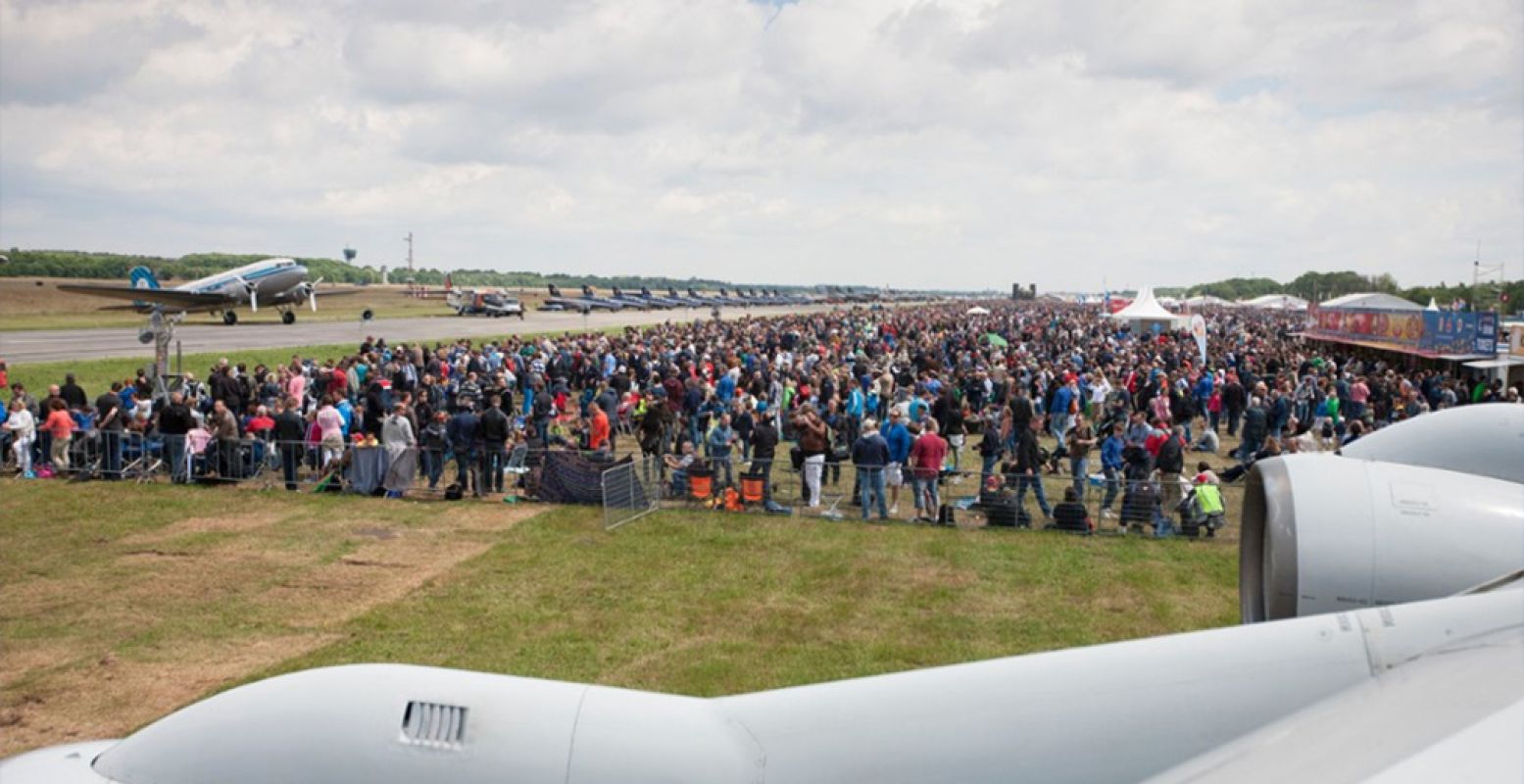 De Luchtmachtdagen trekken altijd veel bezoekers. Foto: Maartje Roos / Defensie.