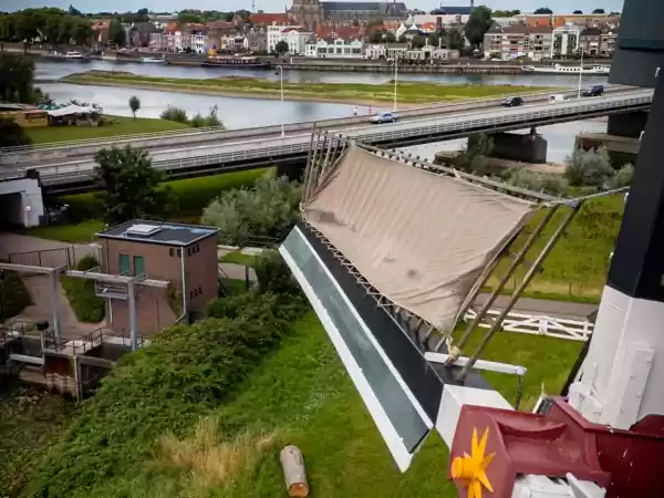 Bolwerksmolen Te Deventer Foto: Bolwerksmolen