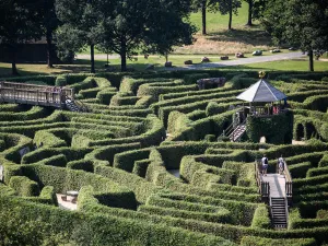 Drielandenpunt Vaals Het labyrint. Foto: Visit Zuid-Limburg