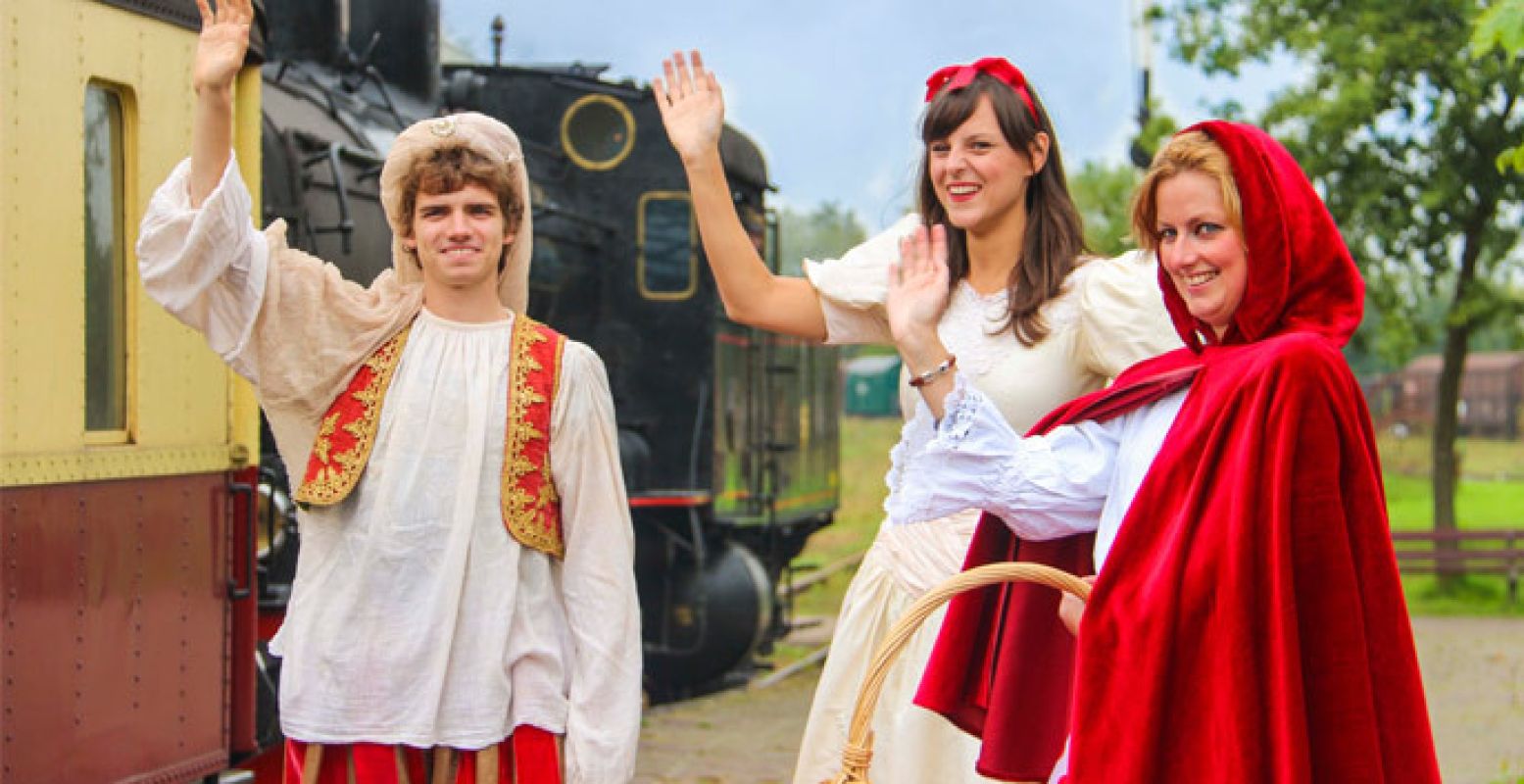 Ga mee naar sprookjesland met de sprookjestrein.