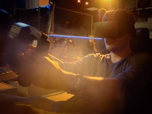 VR met racesimulator VRX1 Racing