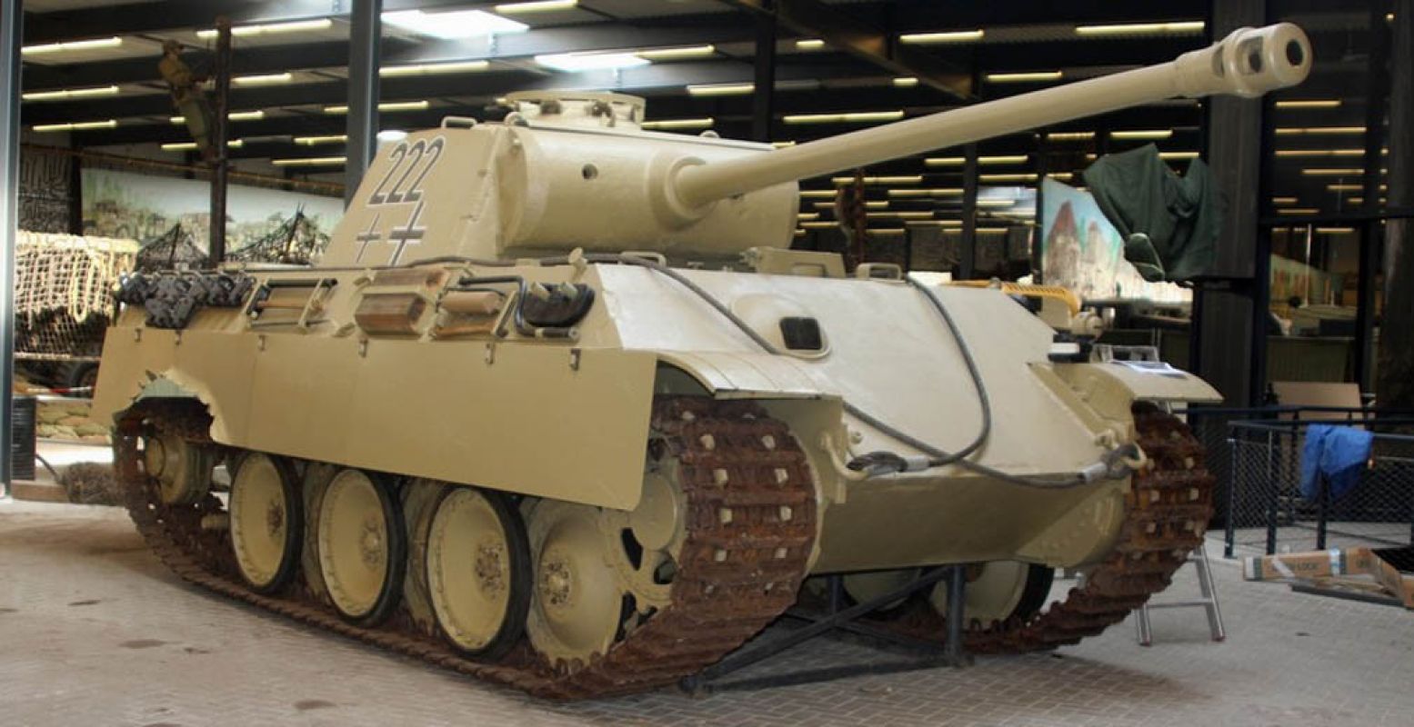 De Duitse Panther-tank uit 1944. Foto: Oorlogsmuseum Overloon