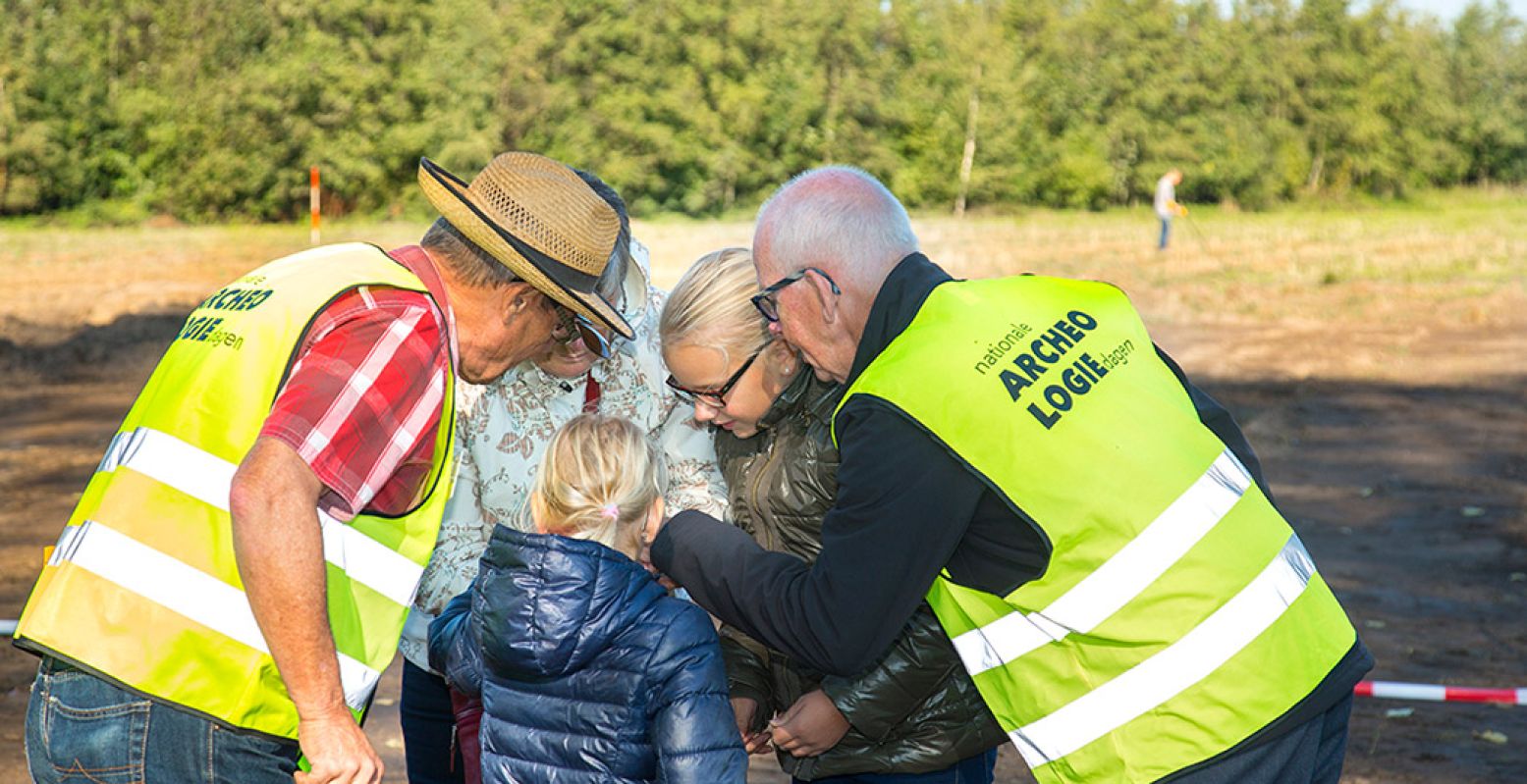 Ontdek overal in Nederland de sporen van het verleden. Foto: Nationale Archeologiedagen © Wil Groenhuijsen