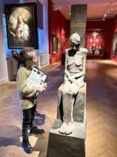 Speurtocht in Museum W. Foto: Kirsten den Drijver Speurtocht in Museum W. Foto: Kirsten den Drijver