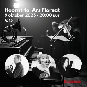 Hoorntrio Ars Floreat in Brinkhuis theater Laren Foto: Janneke Nijenhuis